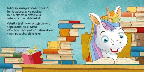 Bajeczki z morałem Dociekliwy jednorożec książeczka dla dzieci kartonowa