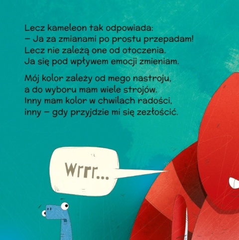 Bajeczki z morałem Kameleon Zdziś książeczka dla dzieci 3+ twarda oprawa