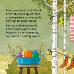 Bajeczki z morałem Łania Frania książeczka dla dzieci 3+ twarda oprawa