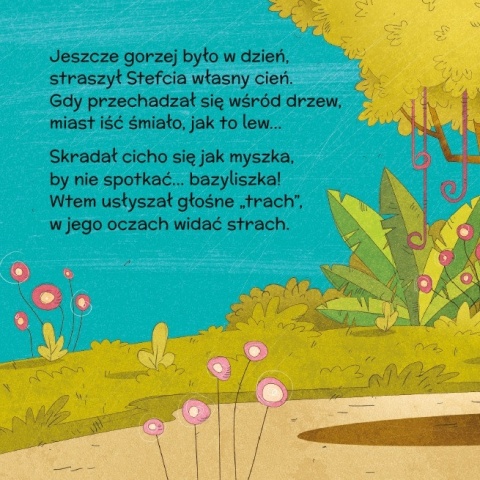 Bajeczki z morałem Lewcio Stefcio książeczka dla dzieci 3+ twarda oprawa