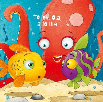 Bajeczki z morałem Rybka Ola książeczka dla dzieci 3+ twarda oprawa