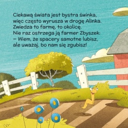 Bajeczki z morałem Świnka Alinka edukacyjna książeczka dla dzieci 3+