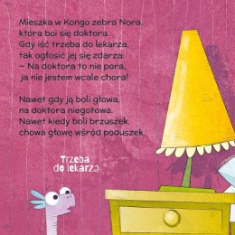 Bajeczki z morałem Zebra Nora książeczka dla dzieci 3+ twarda oprawa