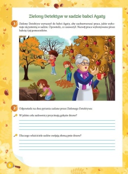 Ćwiczenia przyrodnicze Zielony Detektyw klasa 3 książeczka dla dzieci 8+