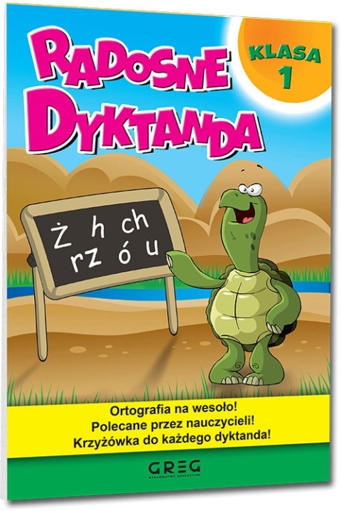 Dyktanda klasa 1 ortografia dla dzieci krzyżówki ortograficzne GREG