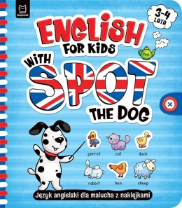 English for Kids with Spot the Dog 3-4 lata książka do nauki angielskiego