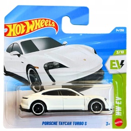 Hot Wheels Porsche Taycan Turbo S 34/250 metalowy 1:64 kolekcjonerski 2026