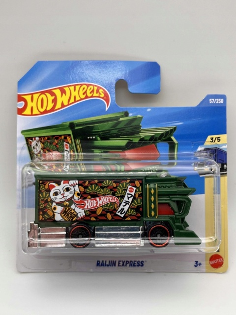 Hot Wheels Raijin Express 57/250 Experimotors 3/5 model 1:64 kolekcjonerski