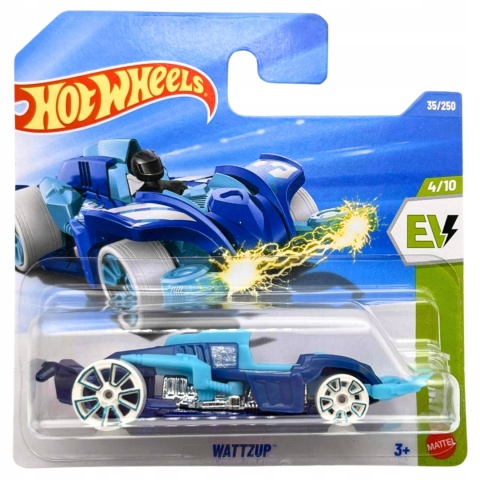 Hot Wheels Wattzup JJJ06 1:64 metalowy samochodzik kolekcjonerski 3+