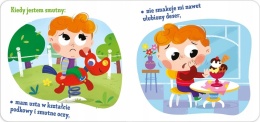 Kiedy jestem smutny książeczka kartonowa o emocjach dla dzieci Aksjomat