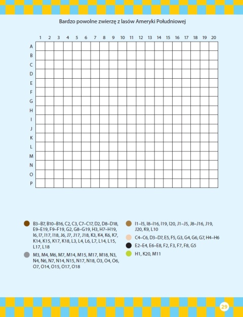 Kodowanie Kropki i piksele cz. 2 Kontynenty książeczka edukacyjna 6+