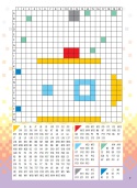 Kodowanie dla dzieci 4+ Kody kratki i kolory cz. 2 książeczka edukacyjna