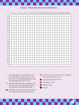 Kodowanie kropki i piksele cz. 3 zadania logiczne książeczka edukacyjna 6+