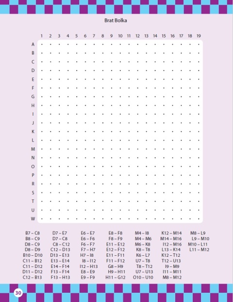 Kodowanie kropki i piksele cz. 3 zadania logiczne książeczka edukacyjna 6+