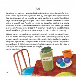 Kolejne emocje i rozterki żabki Amelki książeczka o emocjach dla dzieci