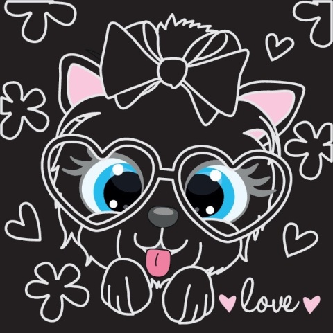 Kreatywne wydrapywanki Pieski 16 stron rysik dla dzieci 3+ zdrapka