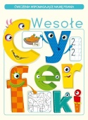 Książeczka do nauki liczenia dla dzieci 6+ Wesołe cyferki Matematyka