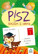 Książeczka do nauki pisania dla dzieci 7+ Pisz razem z nami cz. 1 1 klasa