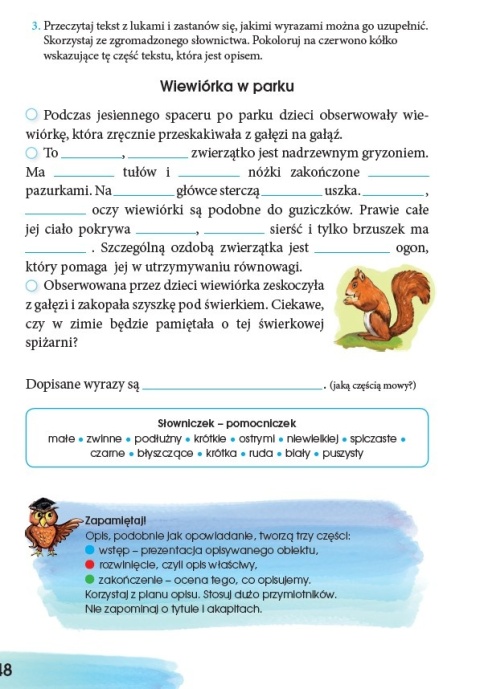 Książeczka do nauki pisania dla dzieci 8+ Pisz razem z nami cz. 3 klasa 3