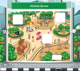 Książeczka edukacyjna dla dzieci 6-8 lat Ciekawska ekipa zajączka Filipa