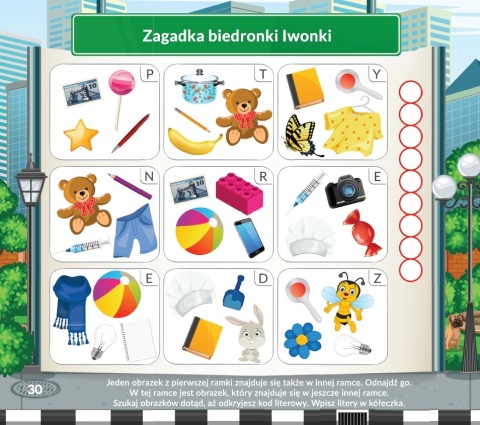 Książeczka edukacyjna dla dzieci 6-8 lat Ciekawska ekipa zajączka Filipa