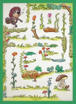 Książeczka z labiryntami dla dzieci 4+ edukacyjne łamigłówki labirynty