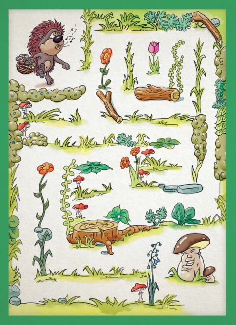 Książeczka z labiryntami dla dzieci 4+ edukacyjne łamigłówki labirynty