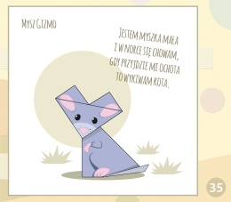 Książeczka z origami dla dzieci 5+ Papierowe zwierzaki kreatywne zabawy