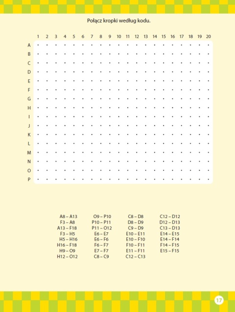 Książka do kodowania dla dzieci 6+ Kropki i piksele cz. 1 edukacyjna
