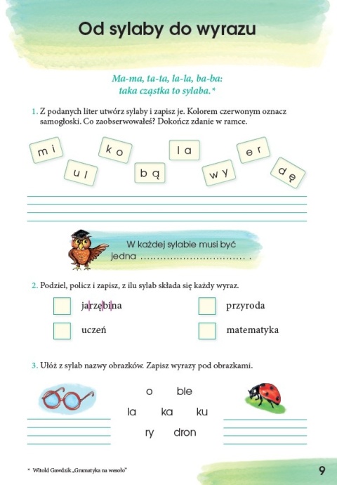 Książka do nauki pisania dla dzieci 8+ Pisz razem z nami cz. 2 klasa 2