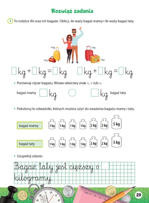 Matematyka praktyczna klasa 1 zadania matematyczne dla dzieci edukacyjne 6+