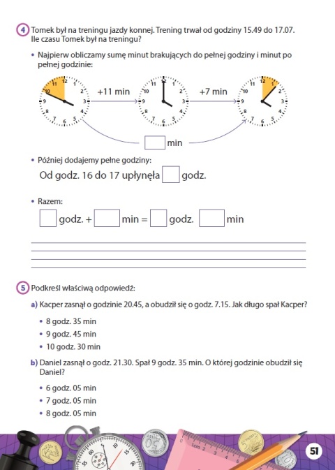 Matematyka praktyczna klasa 3 zadania z życia codziennego dla dzieci 8+