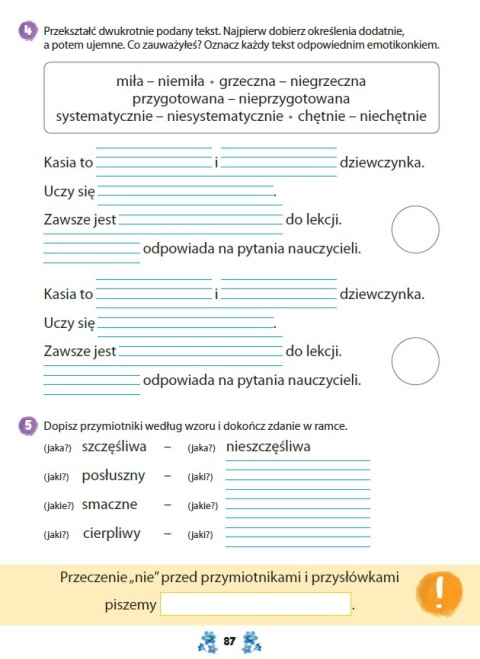Ortografia klasa 3 Pisz poprawnie ćwiczenia pisowni dla dzieci książeczka do nauki pisania