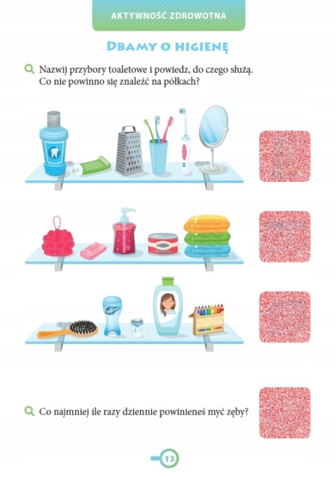 Przedszkolaki to bystrzaki cz. 1 książeczka edukacyjna dla dzieci 4+