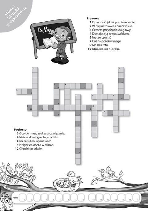 Radosne dyktanda klasa 4 GREG dyktanda i krzyżówki ortograficzne dla dzieci