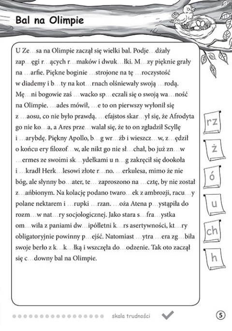 Radosne dyktanda klasy 7-8 Ortografia GREG krzyżówki ortograficzne