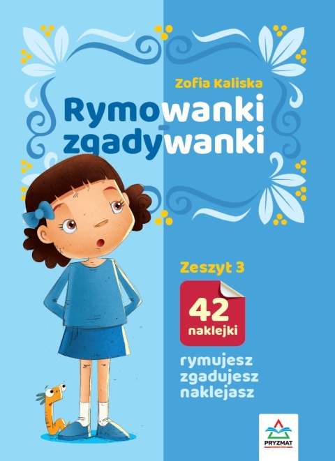 Rymowanki zgadywanki Zeszyt nr 3 książeczka z naklejkami dla dzieci 3+