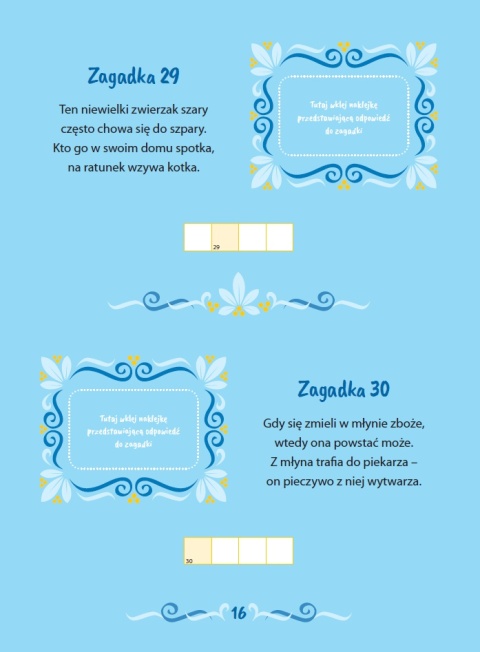 Rymowanki zgadywanki Zeszyt nr 3 książeczka z naklejkami dla dzieci 3+