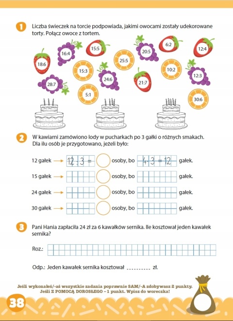 Ślimak matematyczny klasa 2 matematyka Montessori ćwiczenia dla dzieci 7+