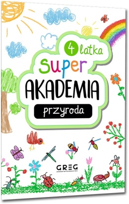 Super akademia 2x książeczka edukacyjna dla dzieci 4 lata dla przedszkolaka