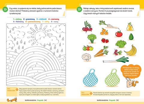 Super akademia 2x książeczka edukacyjna dla dzieci 4 lata dla przedszkolaka