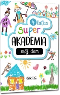 Super akademia 2x książeczka edukacyjna dla dzieci 4 lata dla przedszkolaka