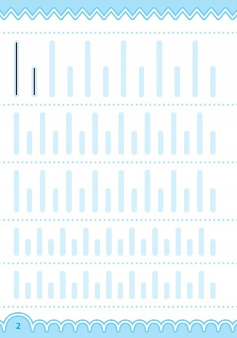 Świat kropeczek i kreseczek cz. 1 ćwiczenia grafomotoryczne 80 stron
