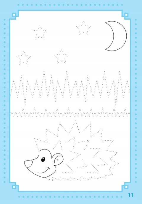 Świat kropeczek i kreseczek cz. 2 ćwiczenia grafomotoryczne 80 stron