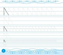 Szlaczki ćwiczenia grafomotoryczne dla dzieci cz. 2 książeczka edukacyjna