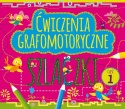 Szlaczki ćwiczenia grafomotoryczne książeczka edukacyjna dla dzieci 3+ cz.1