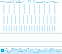 Szlaczki ćwiczenia grafomotoryczne książeczka edukacyjna dla dzieci 3+ cz.1