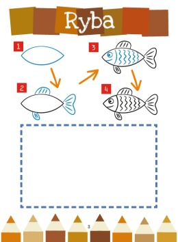 Uczę się rysować cz. 1 Książeczka nauka rysowania dla dzieci 5+