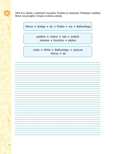 Uczymy i bawimy się z Lucusiem klasa 2 książeczka ćwiczenia edukacyjne 7+