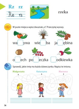 Wesołe literki nauka czytania pisania 80 stron ćwiczenia dla dzieci